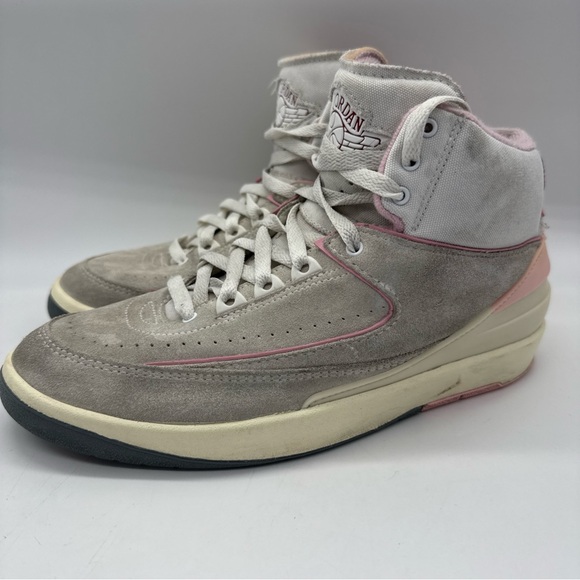Jordan Sneakers in Gray and Pink - Picture 2 of 12